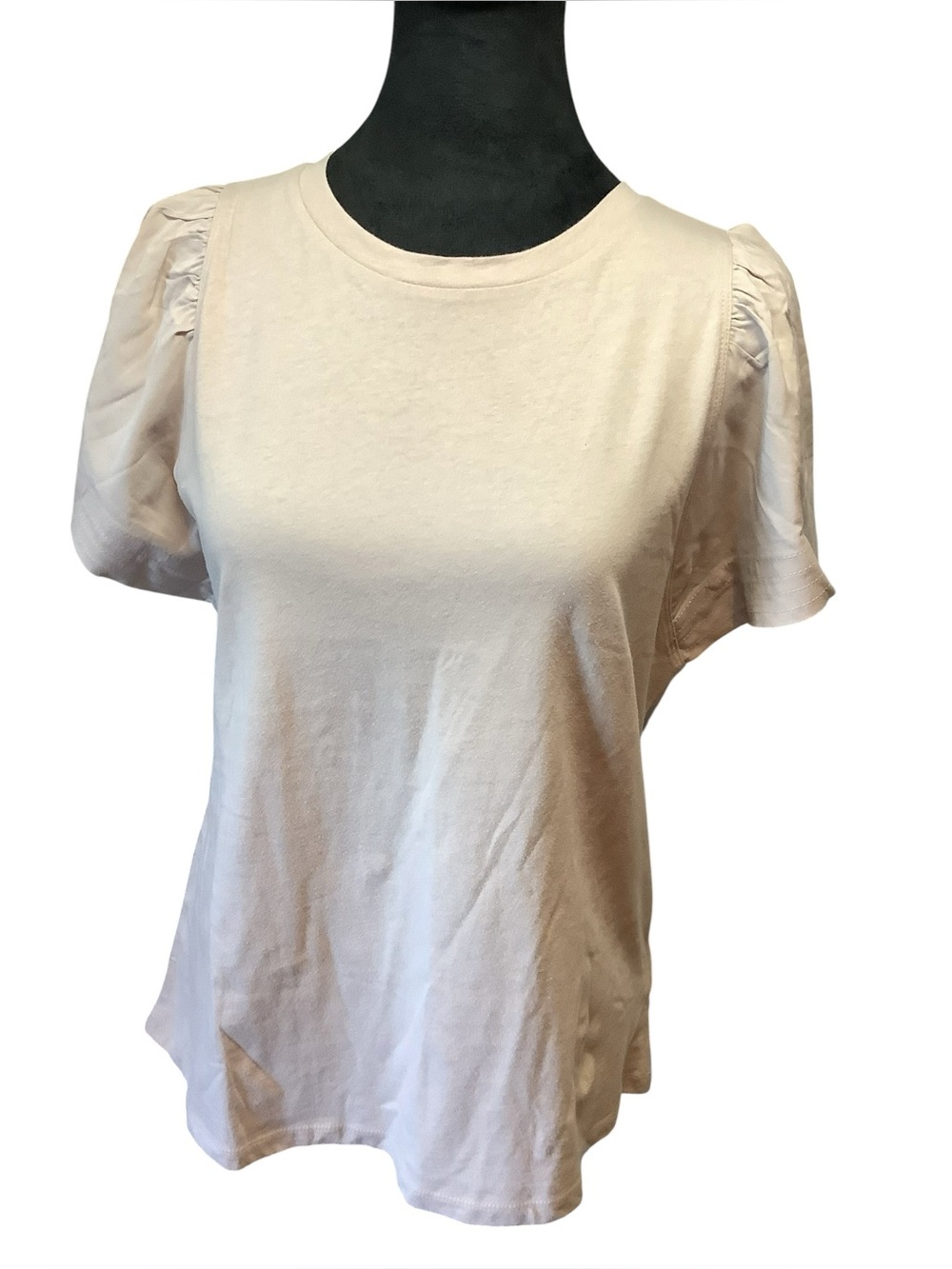 Maurices Woven Flutter Sleeve Tee – Size Small – New With Tags